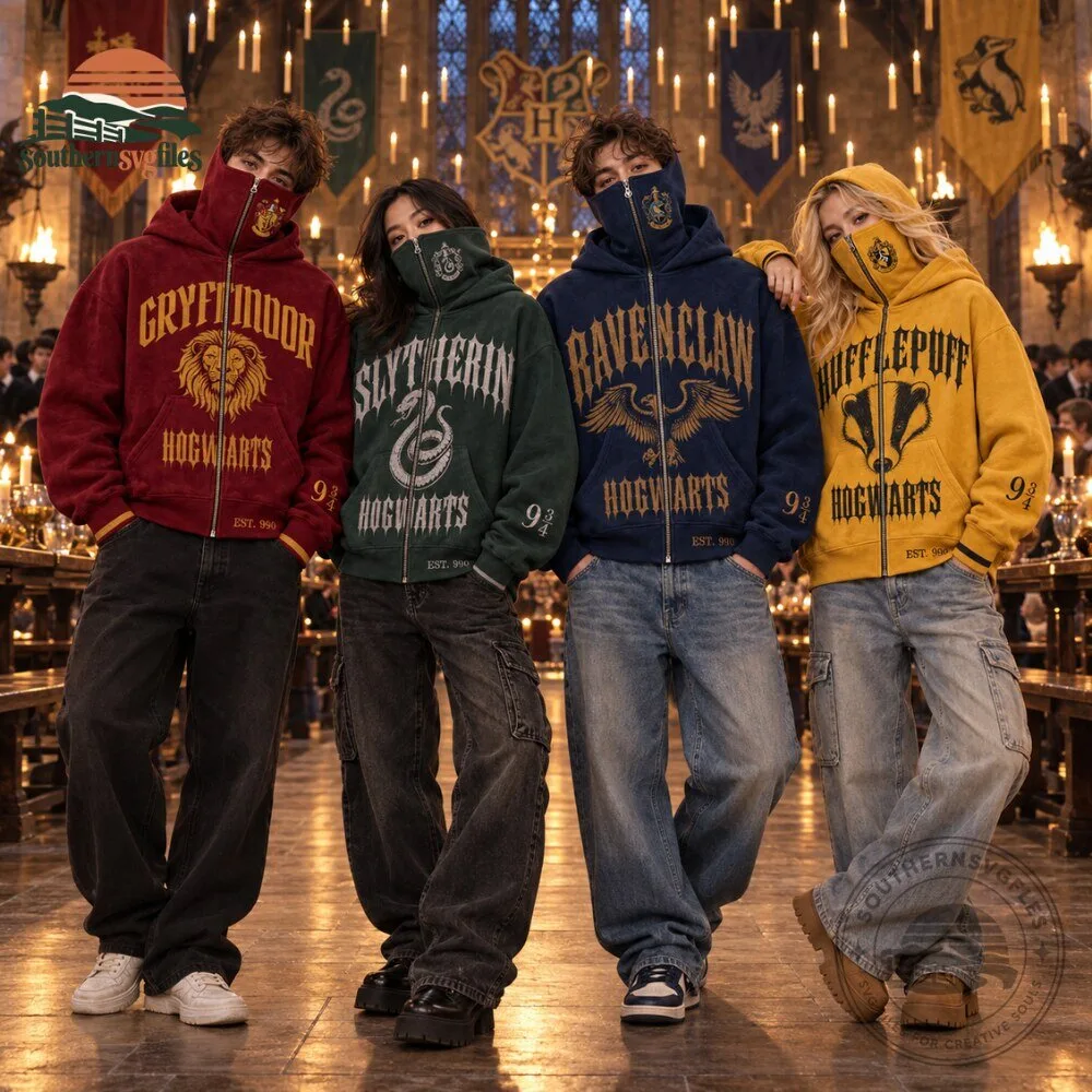 H&M x Harry Potter Hogwarts Houses Zip Hoodie With Mask 19 H&M x Harry Potter Hogwarts Houses Zip Hoodie With Mask