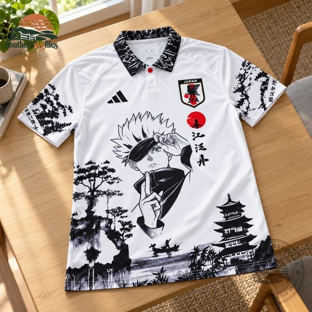 Japan Gojo Jujutsu Kaisen Anime Soccer Jersey Shirt