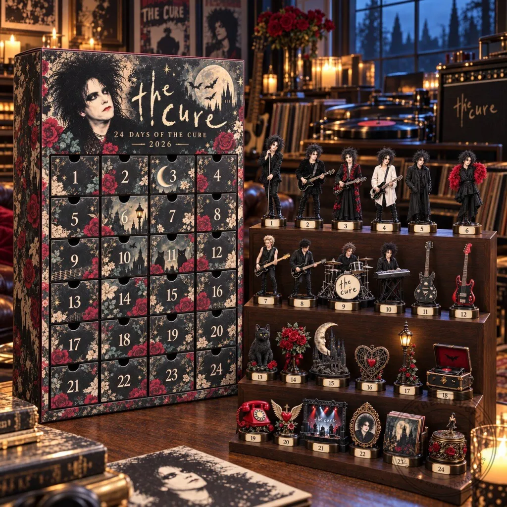 The Cure Advent Calendar 2026 -14-Day Gothic Gift Box for Music Fans The Cure Advent Calendar 2026 -14-Day Gothic Gift Box for Music Fans