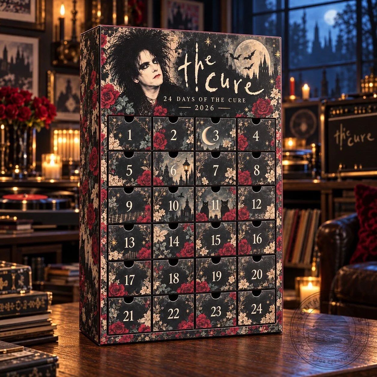 The Cure Advent Calendar 2026 -14-Day Gothic Gift Box for Music Fans 9 The Cure Advent Calendar 2026 -14-Day Gothic Gift Box for Music Fans