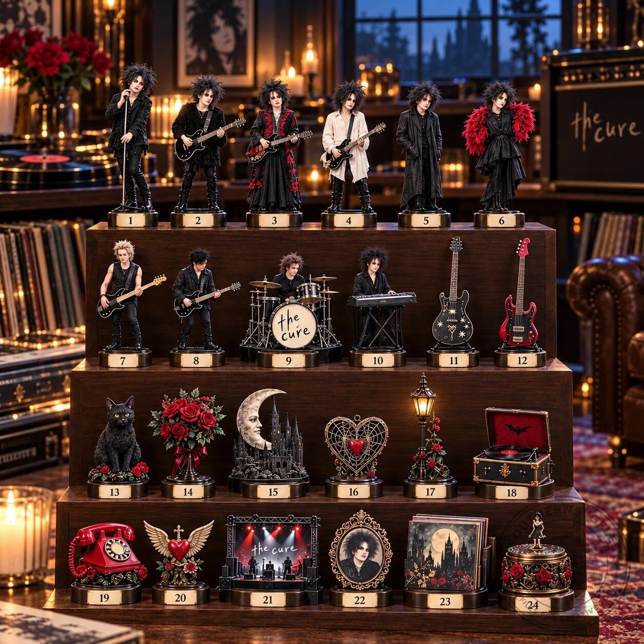 The Cure Advent Calendar 2026 -14-Day Gothic Gift Box for Music Fans 10 The Cure Advent Calendar 2026 -14-Day Gothic Gift Box for Music Fans