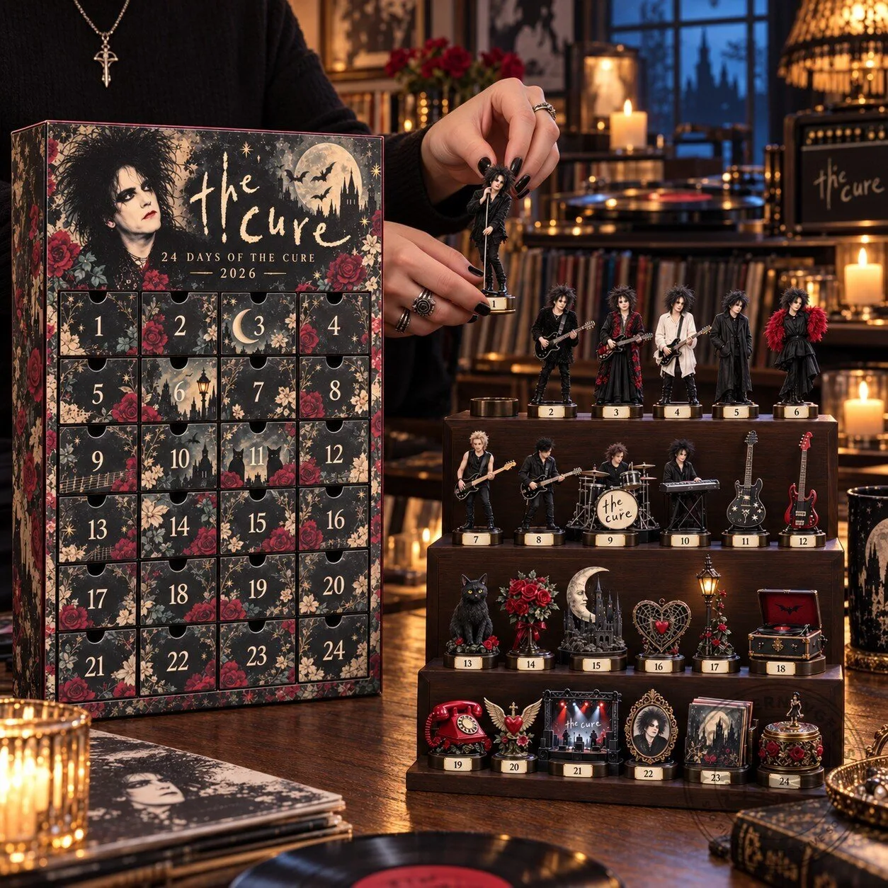 The Cure Advent Calendar 2026 -14-Day Gothic Gift Box for Music Fans 11 The Cure Advent Calendar 2026 -14-Day Gothic Gift Box for Music Fans